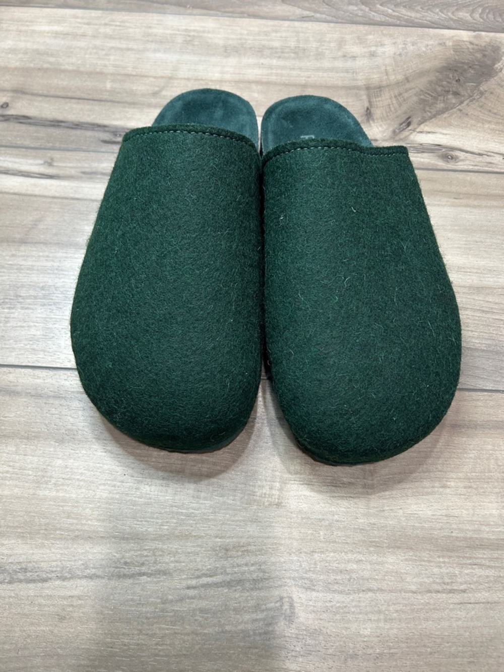 Fulton House Slippers Forest Green Woman Sz 10 - Picture 4 of 10